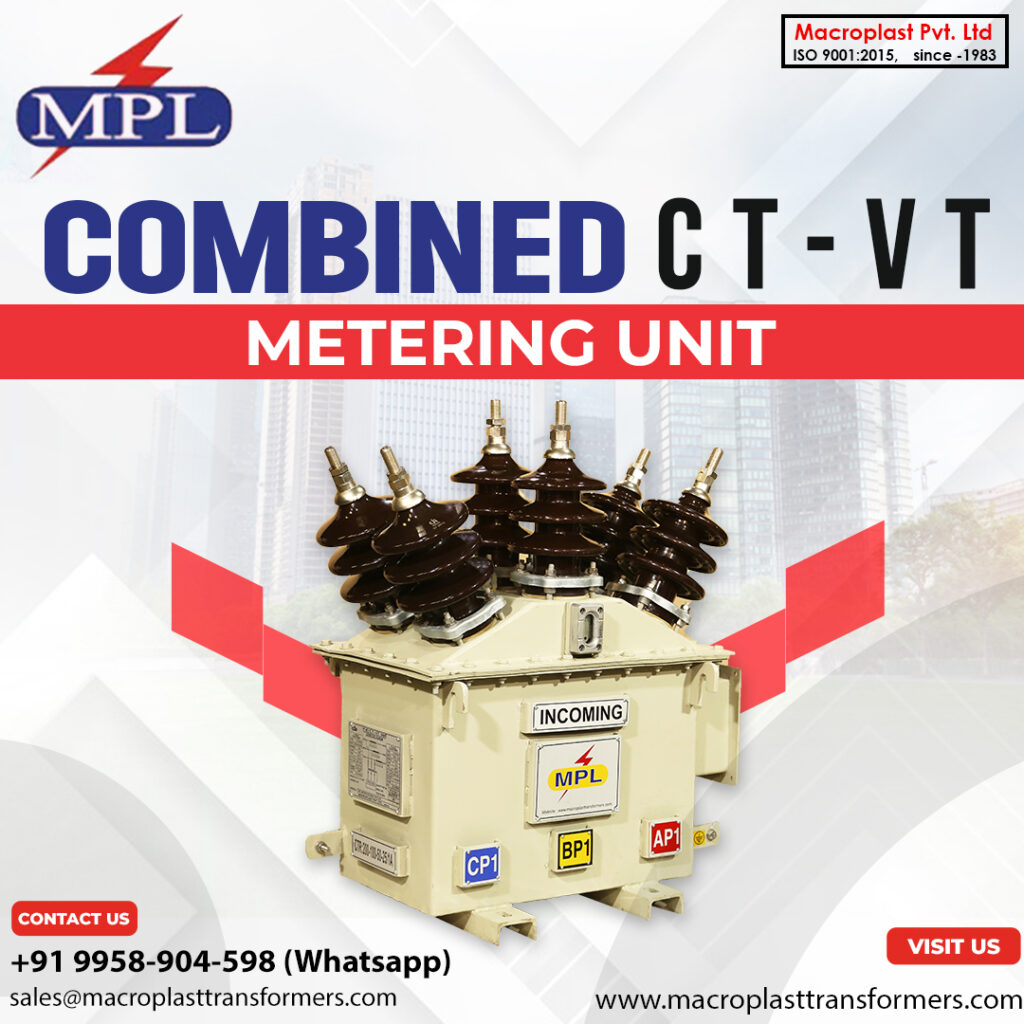 What are Combined CT-VT Metering Units? Explain its advantages & disadvantages.